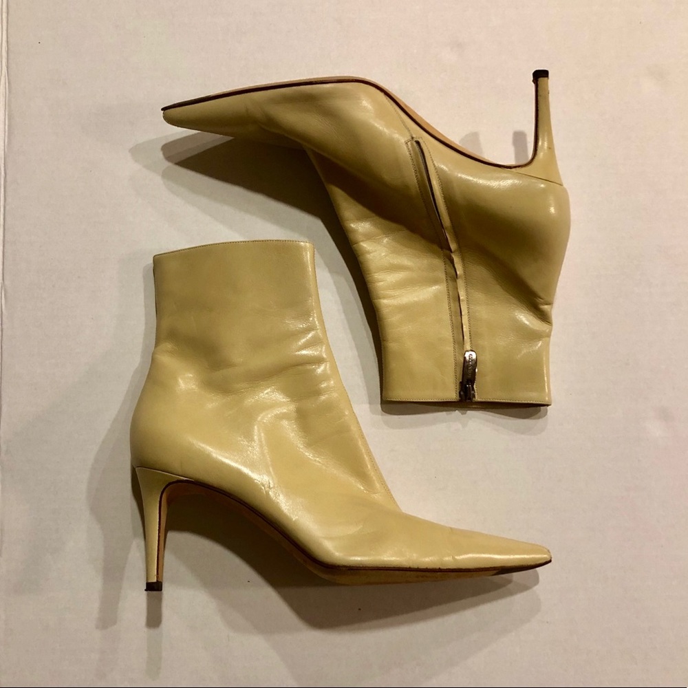 Sergio Rossi leather ankle boots